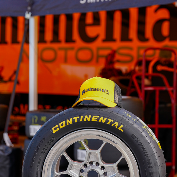 Conti Hat on Tire